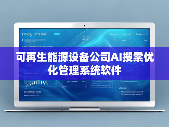 可再生能源设备公司AI搜索优化管理系统软件