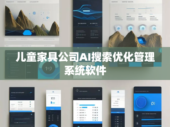 儿童家具公司AI搜索优化管理系统软件