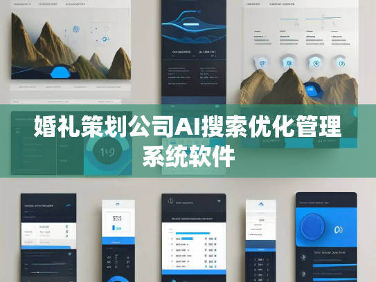 婚礼策划公司AI搜索优化管理系统软件