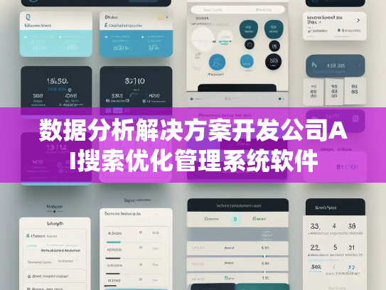 数据分析解决方案开发公司AI搜索优化管理系统软件