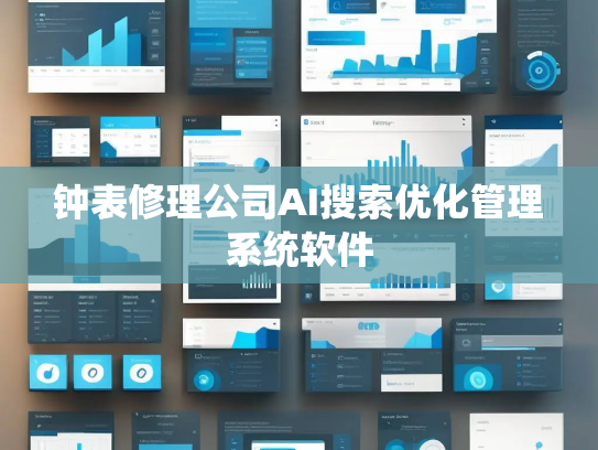 钟表修理公司AI搜索优化管理系统软件