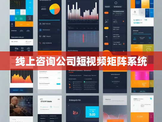 线上咨询公司短视频矩阵系统