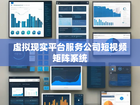 虚拟现实平台服务公司短视频矩阵系统