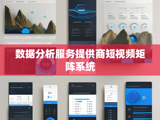 数据分析服务提供商短视频矩阵系统