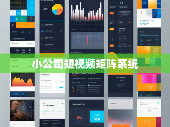 小公司短视频矩阵系统