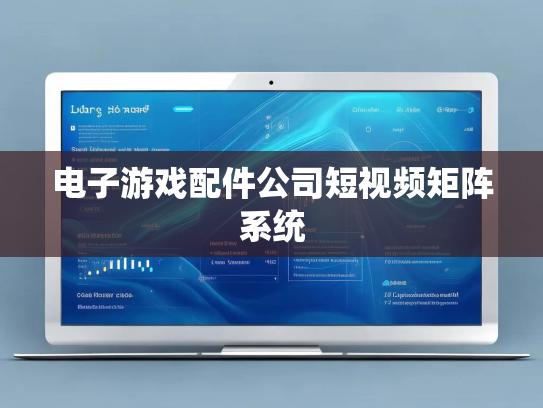 电子游戏配件公司短视频矩阵系统
