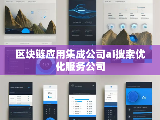 区块链应用集成公司ai搜索优化服务公司