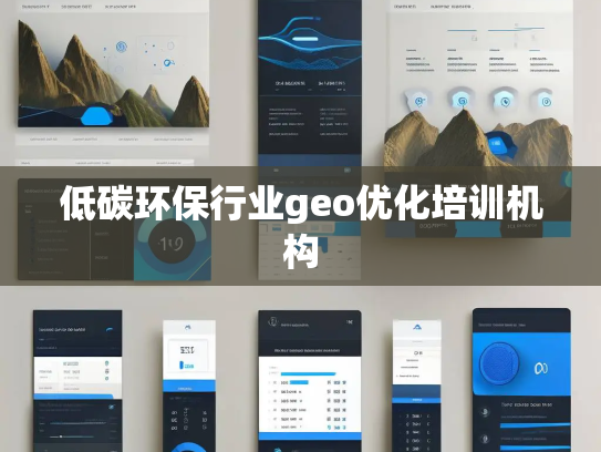 低碳环保行业geo优化培训机构