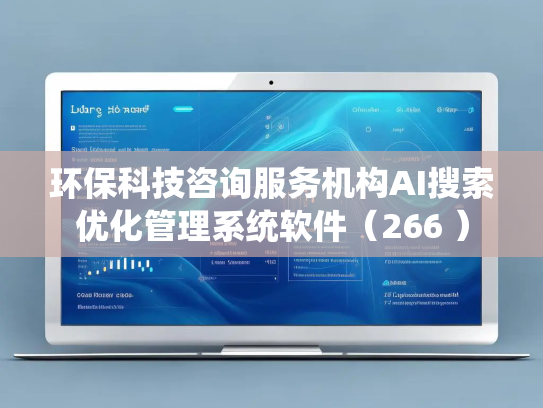 环保科技咨询服务机构AI搜索优化管理系统软件（266 ）