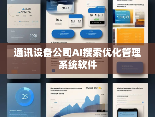 通讯设备公司AI搜索优化管理系统软件